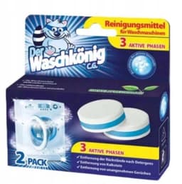 Der Waschkonig Serie - Wasmachine Reinigingstabletten - 3-in-1 - 2 Stuks — thumbnail 1