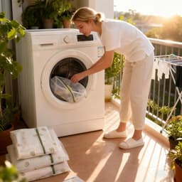 4-delige wasnet set in 4 maten, stevig waszak voor wasmachine met fijn gaas, zelfsluitende rits, duurzaam en slijtvast voor delicate kleding en lingerie — thumbnail 3
