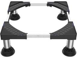 Wasmachine Onderstel met Schokabsorberende Functie - Belastbaarheid 250 kg, Verstelbaar van 45-65 cm - Zwart — thumbnail 1