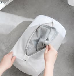 Waszakken - 7-pack waszakken met rits - Mesh waszakken voor wasmachines - Fijne mesh en grote mesh herbruikbare waszakken - voor delicate shirts, sokken, ondergoed, bh's, lingerie, babykleding - Ritssluiting in grove mesh-kleur van 70 g — thumbnail 4