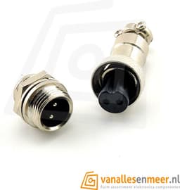 GX12-2 CONNECTOR, 2 PINS — thumbnail 1