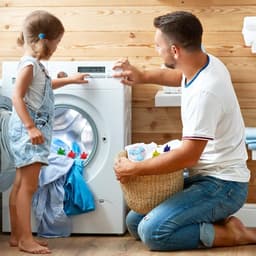 Wasmachine Haarfilterzak Met 4 Draaibare Holle Ballen - Herbruikbare Haarverwijderaar - Roze — thumbnail 3