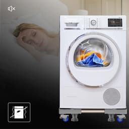 Washing Machine Adjustable Multifunctional Removable Bottom Stand - 8 Stand Feet and 4 Double Wheel Brakes - Refrigerator Dryer 600 kg - Kamanan — thumbnail 2