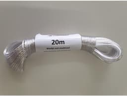 Waslijndraad 20Mx2,4mm met staalkern — thumbnail 2