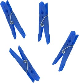 Kunststof wasknijpers - 48x - 4 kleuren per set - 8 cm — thumbnail 5