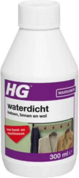 HG Waterdicht katoen Voor Linnen, Wol & Gemengde Textielsoorten - 6 x 300 ml - Voordeelverpakking — thumbnail 1