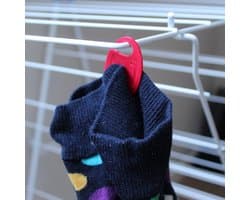 14 Stuks, sokkenclips, sokkenhouder, sokken clips, wasknijpers, knijpers, was, wasmiddel, wasnet, heren sokken, dames sokken, kinder sokken, sokklemmen, clics, ZOCKI