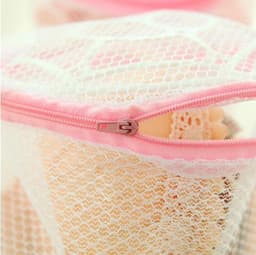 Lingerie Was Zak Met Rits – Was Zakjes – Lingerie Was Zakken – Wasnet – Wasmand – Veilig Wassen – Laundry Bag – Wit – — thumbnail 2