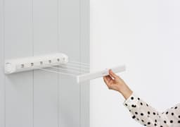 Brabantia Roldrooglijn - Uittrekbaar tot 4,4 m - 22 m - Wit — thumbnail 4