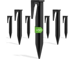 Begrenzingsdraad Haringen voor Robotmaaier - Universele Grondpennen voor Grenskabel - Weersbestendig Kunststof - 8.5 cm - Set van 50 Stuks — afbeelding 1