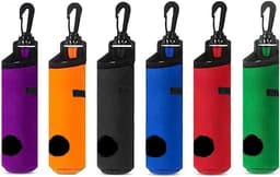 Compacte Waszak voor Golfballen - 6 Stuks Waterdichte Schoonmaakzakken voor Golfballen, Inclusief Clip en Opbergpouch voor Golfaccessoires, Ideaal voor Spelers en Cadeaus — thumbnail 1