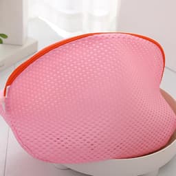 Wasmachine Schoenentas - Mesh Waszakken - Schoenen Wassen - Gladde Ritssluiting - Compact Formaat - Wit — thumbnail 3