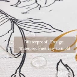 Wasmachine Kastgordijn - Gordijn voor Kast - Bescherming Kast - Waterdicht Stofwerend - 100x100CM - Effene Kleuren — thumbnail 4