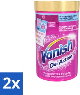 Vanish Oxi Action - Vlekkenverwijderaar - Wasbooster - Gekleurde Was - 1.5 Kg - Voordeelverpakking - 2 stuks — thumbnail 5