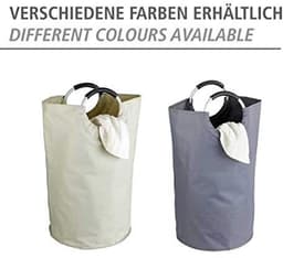 Dailygoods - Dailygoody - Wasmand - Wasverzameling - Slimme opslagoplossing - Beige - 69 Liter - Groot formaat - Geschikt voor volwassenen - 38 x 38 x 72 cm — thumbnail 4