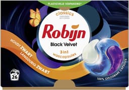 Robijn Wascapsules 3-in1 Black Velvet 26 stuks — thumbnail 1