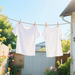Draagbare Waslijn - Droogtouw Kamperen - Buiten Kleding Drogen - Windbestendig Antislip - 50 Meter - Transparant — thumbnail 5