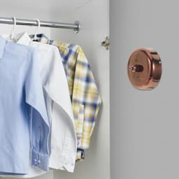Uitschuifbare Waslijn - Waslijn voor buiten Binnen waslijn - Kleding Drogen - Roestvrij Staal - 1 meter - Roségoud — thumbnail 4