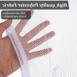 Netwaszakken voor Wasgoed, 4 Maten, Robuuste Waszakken voor Wasmachine, Ideaal voor Delicate Kleding, 4 Stuks, 78,7 x 58,4 cm — thumbnail 2