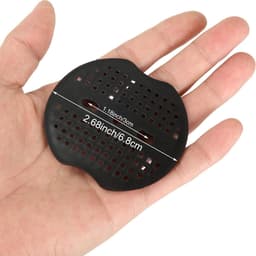 Pack van 200 Buffer Discs voor Grondankers, Kunststof Onderlegschijven voor Tent, Matten en Hekken, Ideaal voor Tuin en Boerderij — thumbnail 4