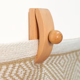 Wandhanger voor quilts — Moderne displayclipset | Compact ophangsysteem voor kleden en wandtapijten met gripmechanisme | Draagbare metalen stoffastener-set | Minimalistische designstijl voor wandkunst | Ideaal voor woon- en kamerdecoratie — thumbnail 2