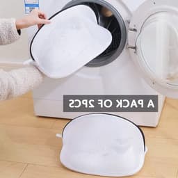 Herbruikbare waszak voor schoenen - 2 stuks, ideaal voor sneakers, sokken en delicate was — thumbnail 5