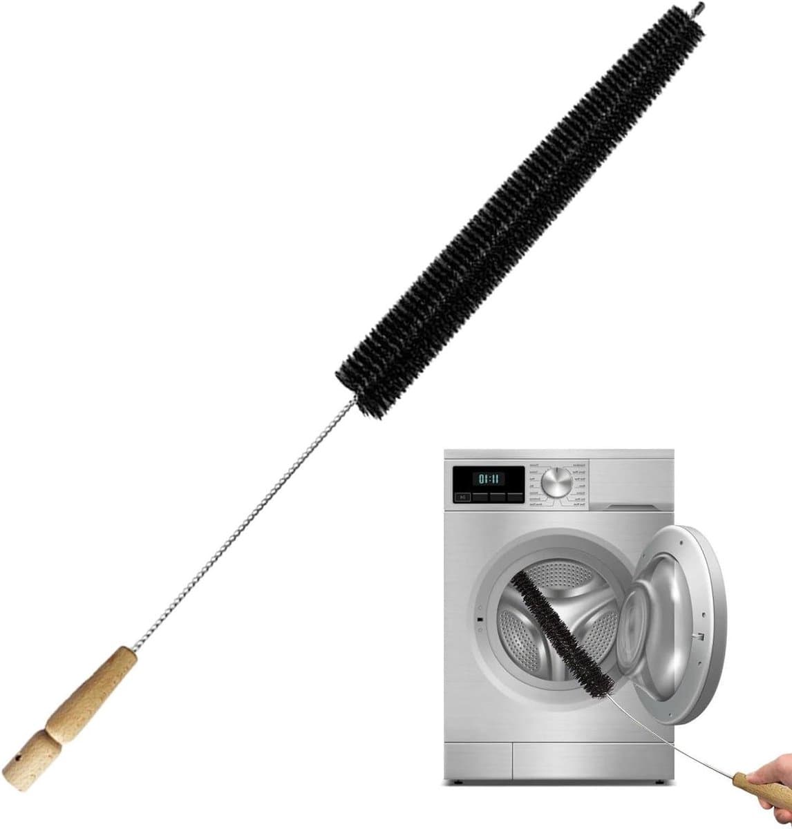 Reinigingsset Ventilatie - Pluisgereedschap Droger - Apparaten Onderhouden - Flexibele Borstelkop - 70 cm Lengte - Zwart — afbeelding 1
