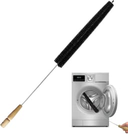 Reinigingsset Ventilatie - Pluisgereedschap Droger - Apparaten Onderhouden - Flexibele Borstelkop - 70 cm Lengte - Zwart — thumbnail 1