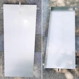 Opvangbak voor wasmachines, Vervanging van roestvrijstalen AC-afvoerbak for AC en wasmachine, meerdere maten(40x10cm(16x4in)) — thumbnail 2
