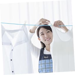 Waslijn - Drooglijn Kledinglijn - Buiten Kleding Drogen - Dikke Antislip - 500 cm - Blauw — thumbnail 2