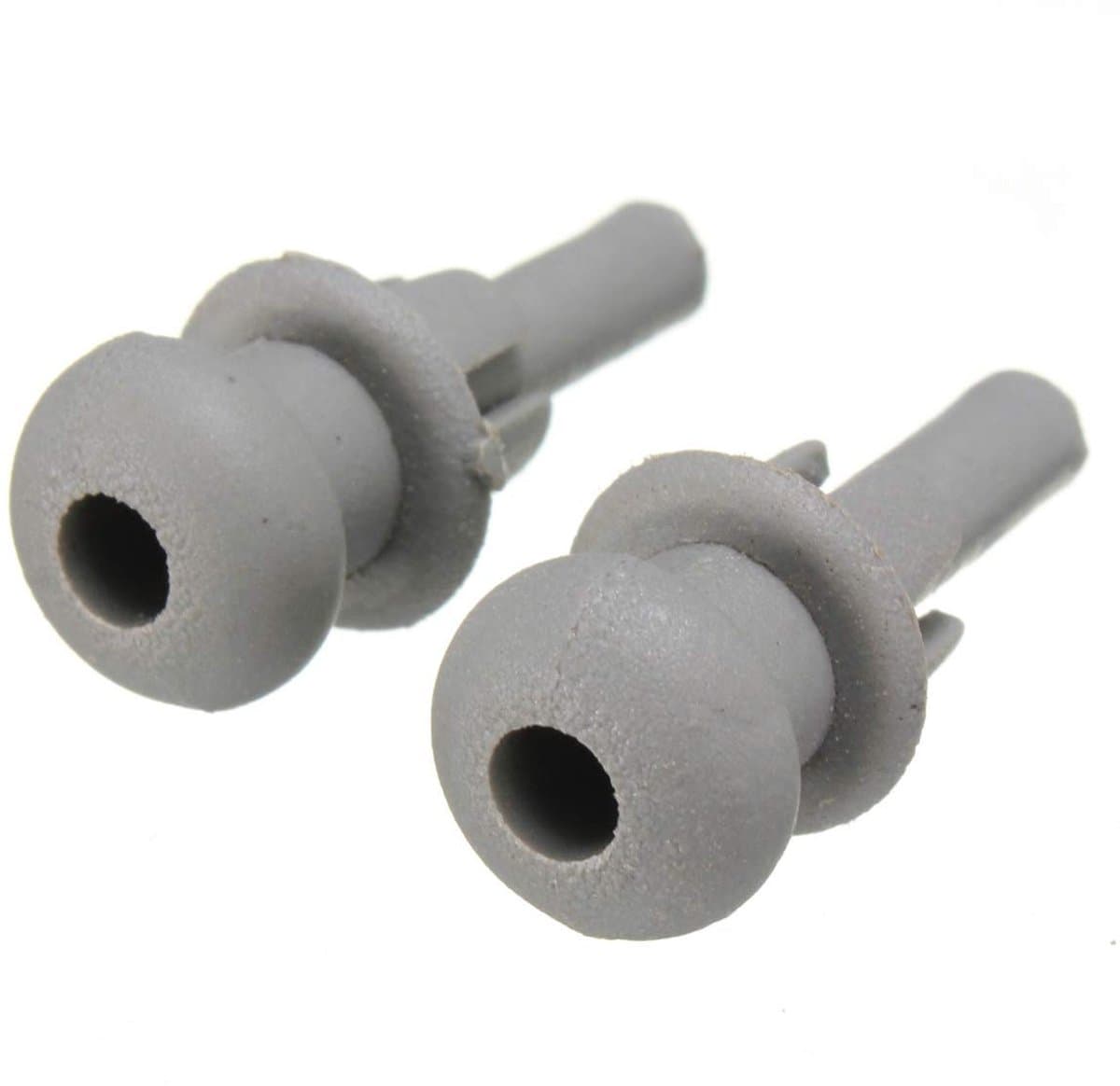 Dailygoods- Pakketclips 2 Stuks - Grijze Plastic Clips - Geschikt voor Citroen Saxo C2/C3 - Xsara Picasso - Voor Bagageplank - Makkelijk te Monteren - Bagageclips — afbeelding 1