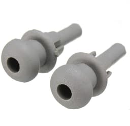 Dailygoods- Pakketclips 2 Stuks - Grijze Plastic Clips - Geschikt voor Citroen Saxo C2/C3 - Xsara Picasso - Voor Bagageplank - Makkelijk te Monteren - Bagageclips — thumbnail 1