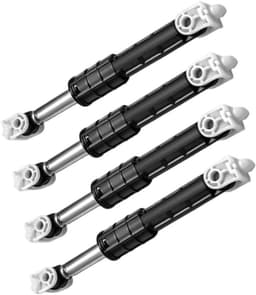 Wasmachine Schokdempers - Trillingsdempers Stabilisatoren - Wasmachine Stabiliseren - Verbeterde Vibratiecontrole - 4 stuks - Zwart — thumbnail 1