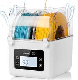 Filament Droger - Droogbox - 3D Printen - Grote Capaciteit - 2 Rollen - Wit — thumbnail 1