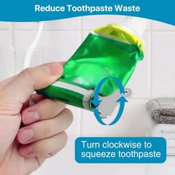 Dailygoods- Buisknijper Roestvrij Staal - 8 Stuks - Tandpasta/Crème/Verf Knijper - Sleuteldispenser - Waterdicht - Eenvoudig te Gebruiken - Tandpastaknijper — thumbnail 4