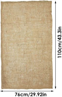 Jute Zakken - Stevige Zakken - Spel Activiteiten - Duurzaam Jute Materiaal - 76x110cm - Natuurlijk — thumbnail 3