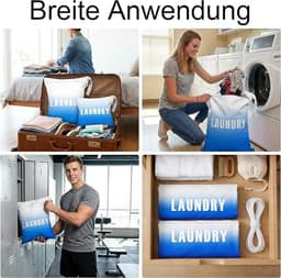Waterdichte reiswaszak met handgrepen, set van 2 — thumbnail 5