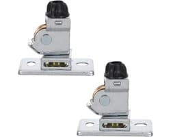 Waslijnspanner Katrolset - Waslijn Systeem - Drogen Buiten - Trappen Geschikt - 6cm Lengte - Meerkleurig