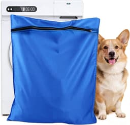 Honden- en kattenwaszak, grote waszak voor huisdieren, voorkomt haarblokkering in de wasmachine (65×70 cm) — thumbnail 1