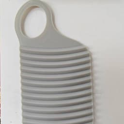 3-delige grijze draagbare opvouwbare wasbordset, antislip ontwerp, verdikte wasbord, geschikt voor de was, keuken, badkamer en buitengebruik, schoonmaakbenodigdheden, schoonmaakgereedschap — thumbnail 2