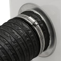 Afvoerslang - 5 m x Ø 125 mm - flexibel - zwart — thumbnail 3