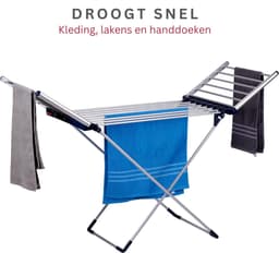 MKSS® Elektrisch Droogrek – Verwarmd Wasrek – Warmte Droogrek — thumbnail 3