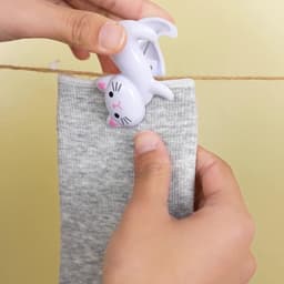 Cosensi- Kattenklem 12 Stuks - Lichtgewicht - Winddicht - Antislip - Kledingclips - Handdoekclips - Stevige Clips - Wasknijpers — thumbnail 3