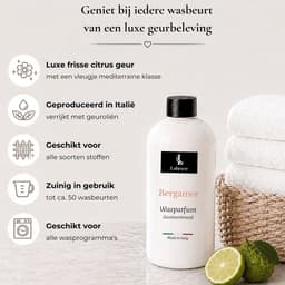 Labryce Wasparfum Bergamot - Sprankelende citrusgeur met bergamot, neroli & witte musk - 250 ml — thumbnail 3