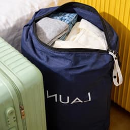 Grote Waterdichte Reiswaszakken met Handvat, Herbruikbare Organizer voor Vuile Kleding, Ideaal voor Zwemmen, Yoga en Vakanties — thumbnail 3