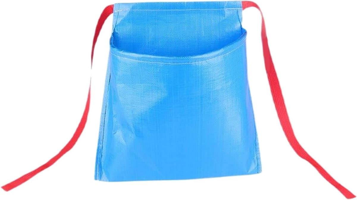 Oogstschort - Tuinschort - Fruit Plukken - Waterproof Nylon - 30x30x18cm - Blauw — afbeelding 1