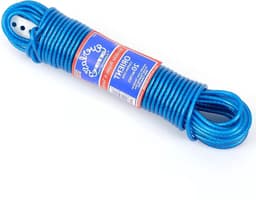 Kledinglijn - Waslijn - Buiten Drogen - Duurzaam PVC - 30 Meter - Blauw — thumbnail 1