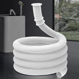 Afvoerslang - Waterafvoerslang Leiding - Vochtbeheersing Airco - Lekdichte Aansluiting - 5 Meter - Wit — thumbnail 2