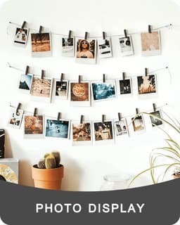 Mini wasknijpers - Kleine clips - Foto's ophangen - Natuurlijk hout - 100 stuks - Zwart — thumbnail 2