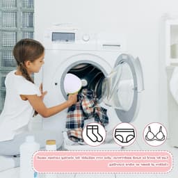 Set van 6 Wasnetten voor Bh's, Ideaal voor de Wasmachine, Bescherming voor Ondergoed en Intieme Kleding, Vermindert Beschadiging van Lingerie tijdens het Wassen — thumbnail 4